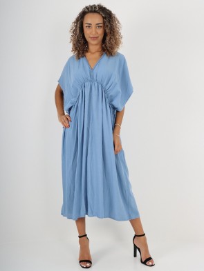 Pure linen dress - Made in Italy linen dress
